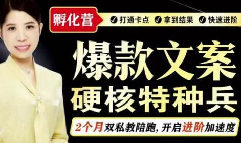 兔妈·爆款文案硬核特种兵孵化营，实现了每个月2000-30000+的副业增收-蜗牛学社