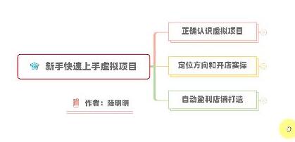 新手如何操作虚拟项目？从0打造月入上万店铺技术【视频课程】-蜗牛学社