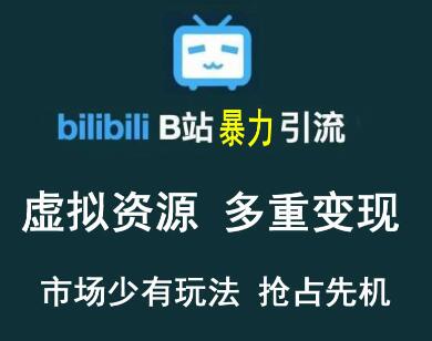 B站暴力引流 售卖虚拟资源 多重变现法，三剑客让被动收入变得更稳定-蜗牛学社