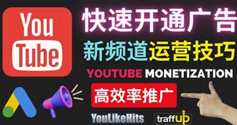 Youtube油管新频道如何快速开通广告获利：快速获取粉丝和收益的方法-蜗牛学社