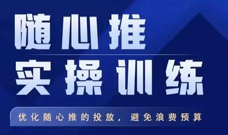 飞哥·随心推实操训练，优化随心推投放，避免浪费预算-鲤鱼笔记