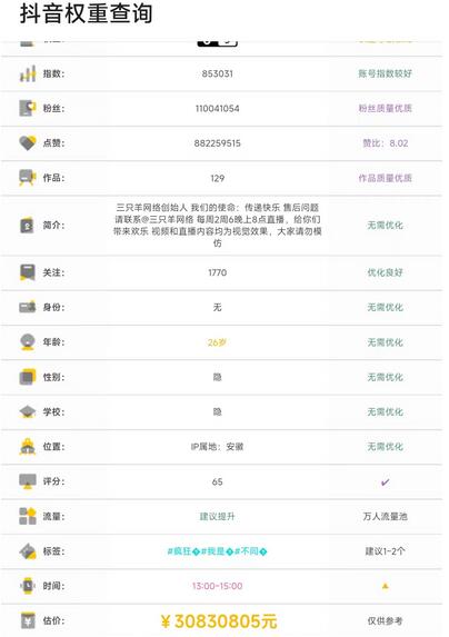 图片[2]-外面收费288的安卓版抖音权重查询工具，直播必备礼物收割机【软件+教程】-鲤鱼笔记