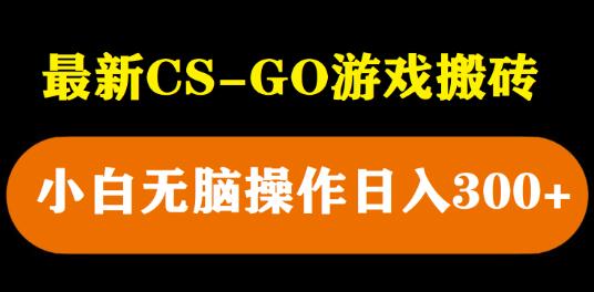 最新csgo游戏搬砖游戏，无需挂机小白无脑也能日入300+-蜗牛学社