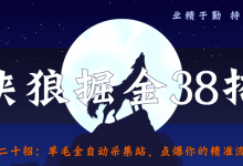 侠狼掘金38招第21招暴例项目之倒卖QQ账号，轻松日入500+，无压货风险-蜗牛学社