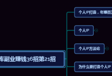 水库副业赚钱36招第21招：个人IP打造，年赚百万的起点-蜗牛学社